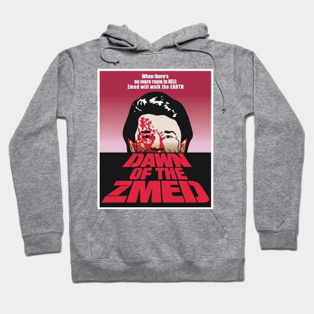 Dawn of The zmed Hoodie by EvilTees